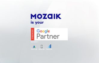 Mozaik is now a Premier Google Partner Agency