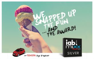 Mozaik wins IAB Mixx award for Toyota second year in a row